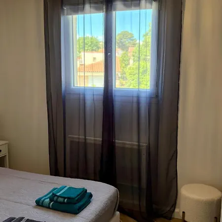 2 Chambres, Climatise, 450m De La Mer, 150m Du Centre St Aygulf Lägenhet Fréjus